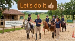 Stage d&rsquo;équitation 100% en anglais du 13 au 17 avril 2026
